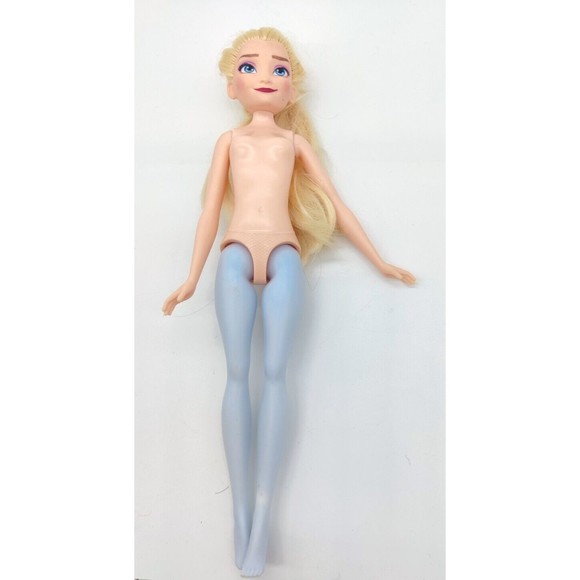 Disney Princess Hasbro FROZEN 2 One Elsa Doll Nude Barbie Toy Blue Legs 2018 434 - Picture 1 of 6